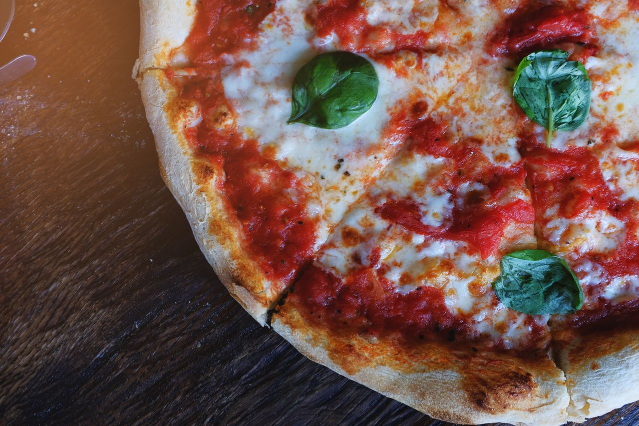 A classic, Italian Margherita pizza recipe.