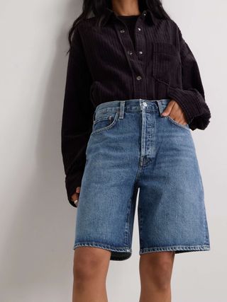 AGOLDE Risha Organic Denim Shorts 