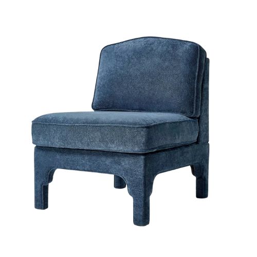 Vintage Inspired Slipper Accent Chair