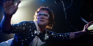 Taron Egerton in Rocketman as Elton John