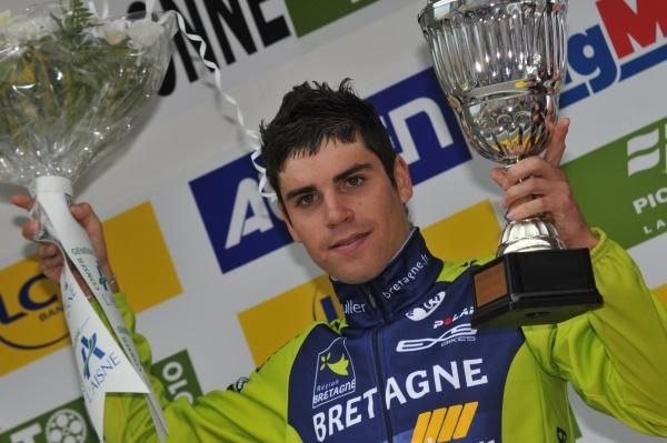 Johan Le Bon (Bretagne - Schuller) on the podium
