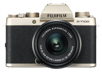 Fuji X-T100 and lens (Champagne Gold) |&nbsp;£549