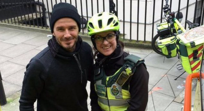 David Beckham London Ambulance Service