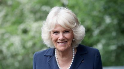 OXFORD, ENGLAND - MAY 16: Camilla, Duchess of Cornwall visits Maggie's Oxford to see how the Centre supports people with cancer on May 16, 2017 in Oxford, England. During her visit HRH will meet people living with cancer and observe Maggie’s programme of support in action including a Talking Heads session and a yoga class. (Photo by Chris Jackson/Getty Images)