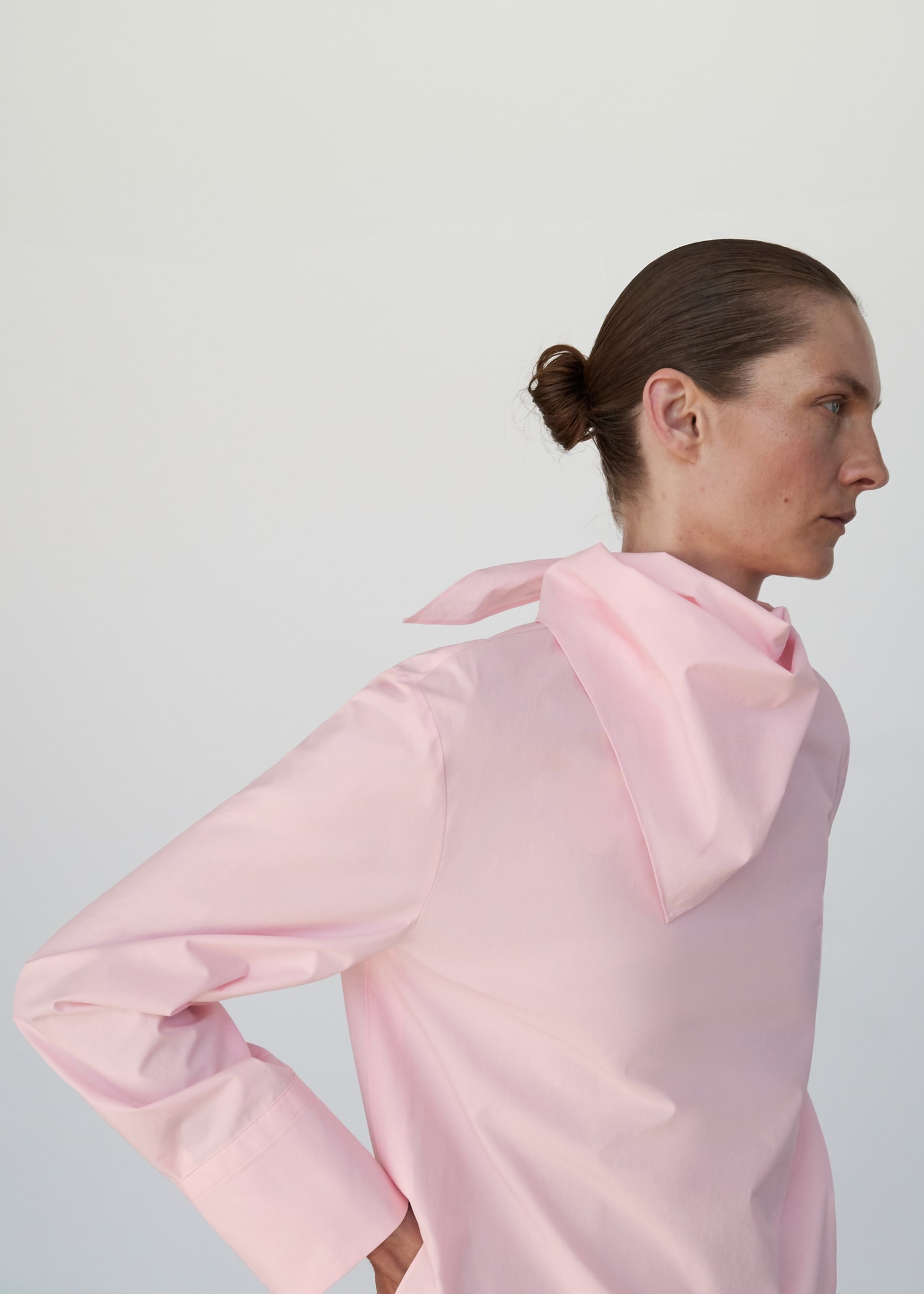 Poplin Blouse With Handkerchief - Women | Mango Usa
