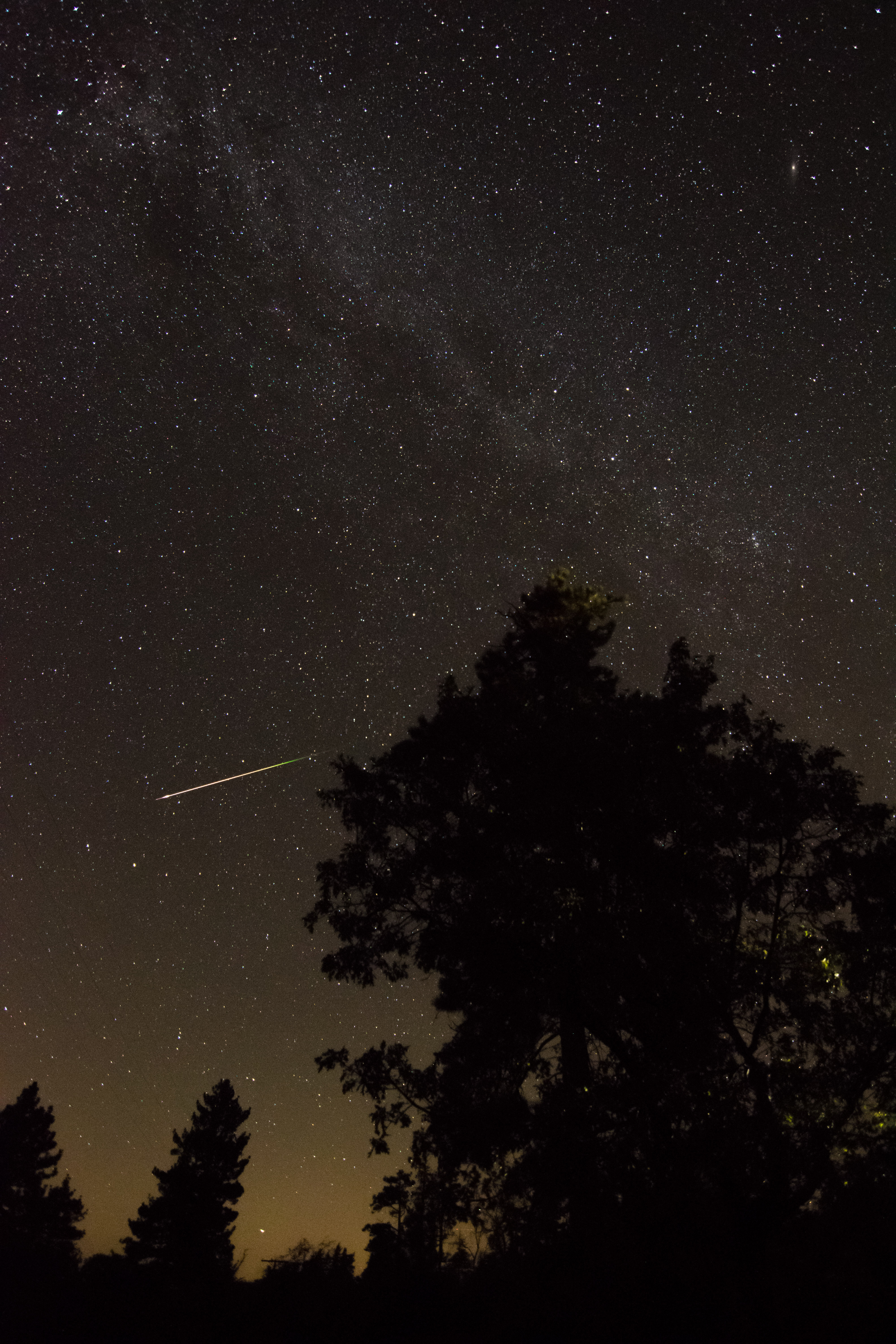 A Perseid meteor streaks over Mount Laguna, California in this stunning photo captured by skywatcher Jason Miller in the wee hours of Aug. 12, 2016 during the peak of the 2016 Perseid meteor shower.