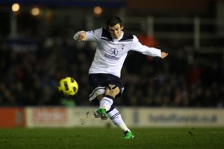 Gareth Bale in action in his first spell at Tottenham