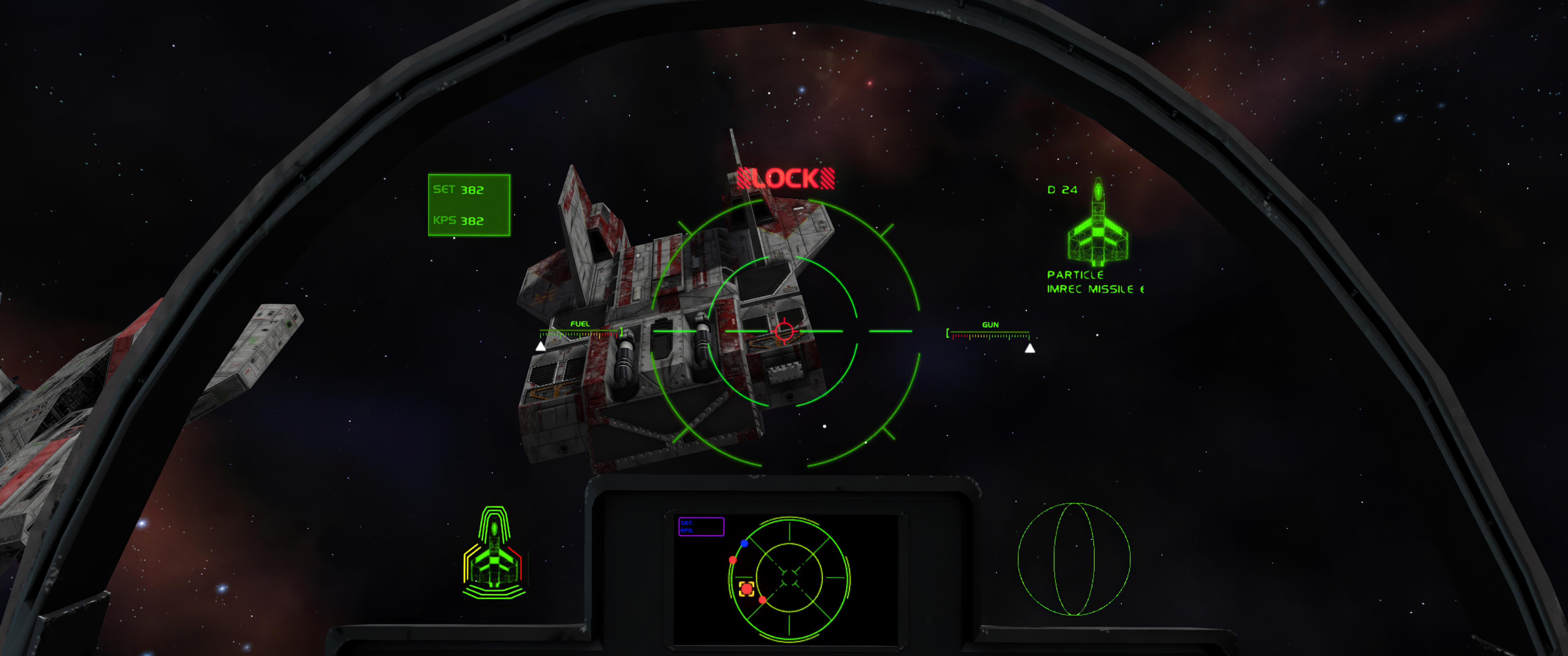 Wing Commander 4 - Remastered screen
