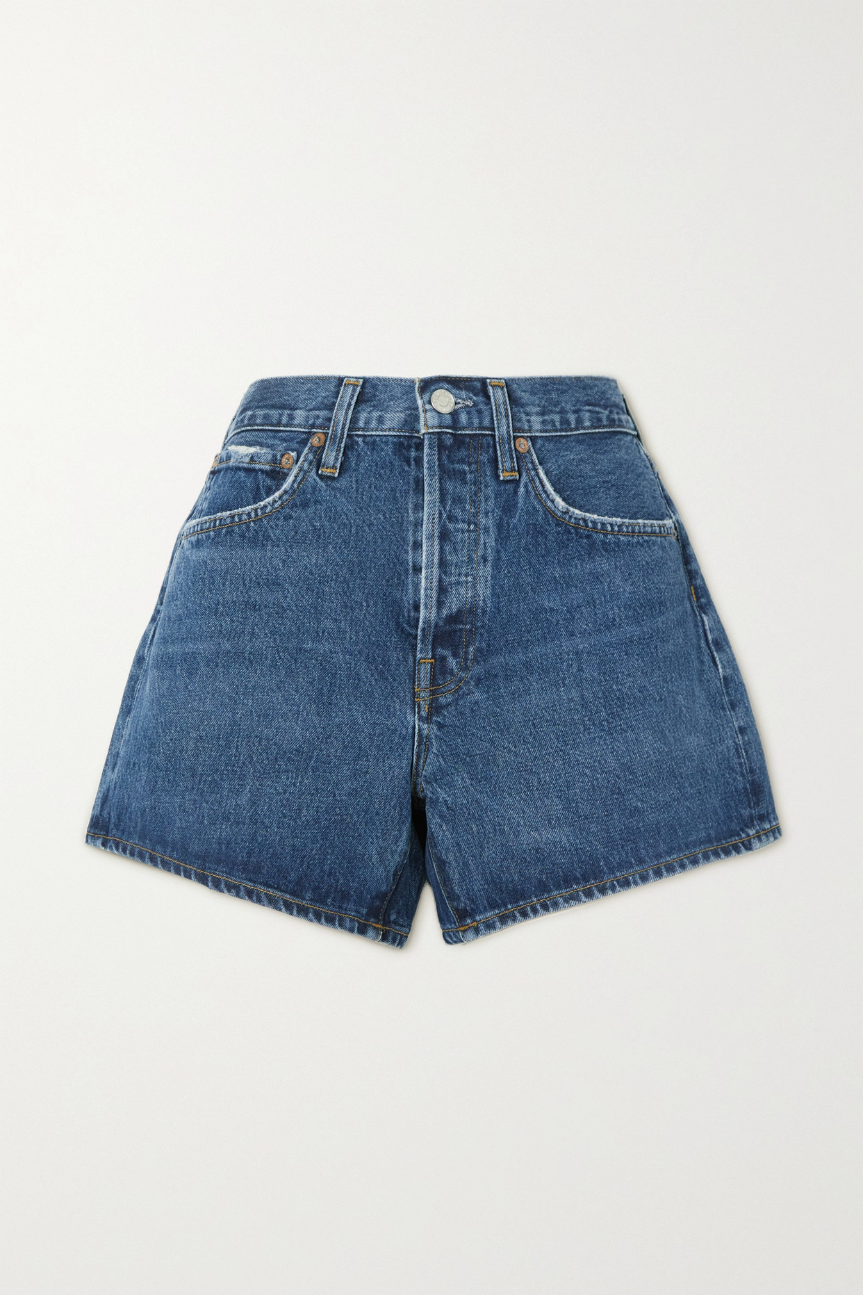 Parker Long Clean Organic Denim Shorts