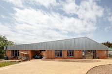 Wolves Lane Centre, a community space in a leafy garden made of wood, earth and other natural and sustainable materials