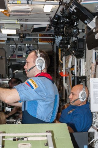 ISS Crew Awaits ATV-4