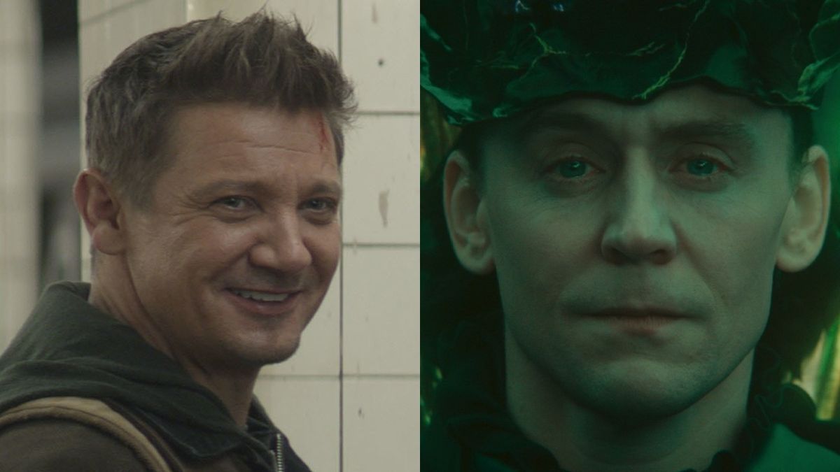 Jeremy Renner and Tom Hiddleston