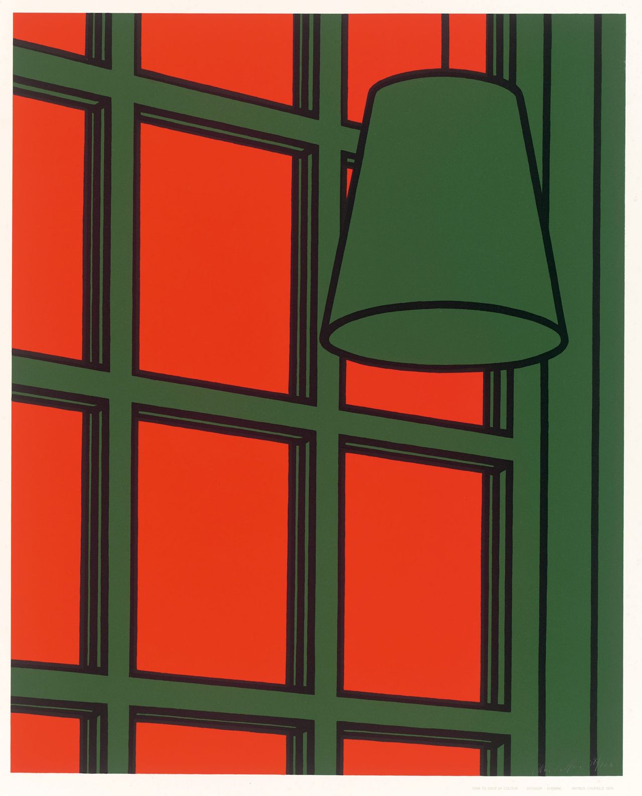 Evening: Interior by Patrick Caulfield.