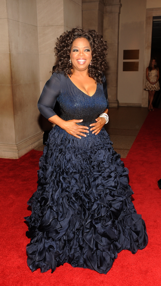 Oprah Winfrey attends the Metropolitan Museum of Art's 2010 Costume Institute gala