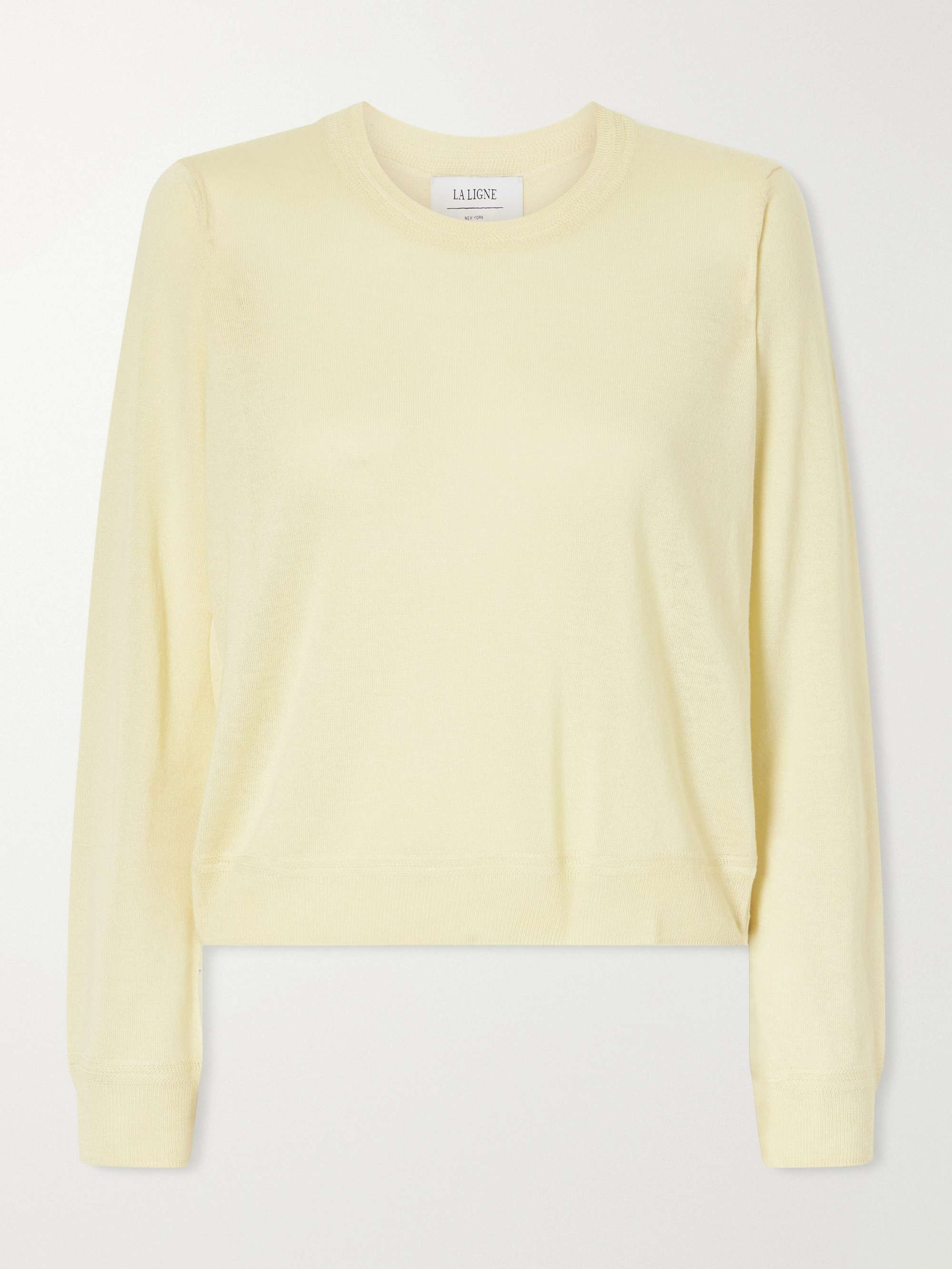 Ben Silk, Wool and Cashmere-Blend Sweater
