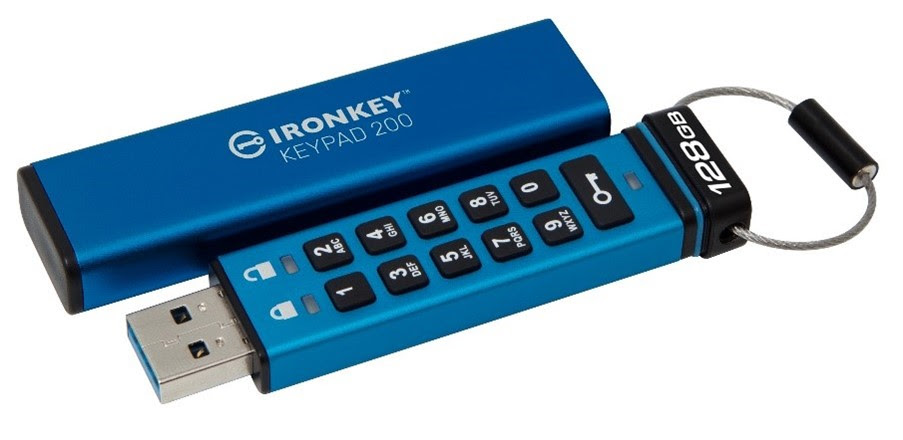 Kingston IronKey Keypad 200 USB drive