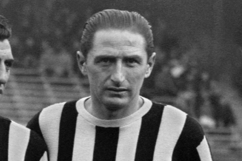 Silvio Piola with Juventus in 1946.