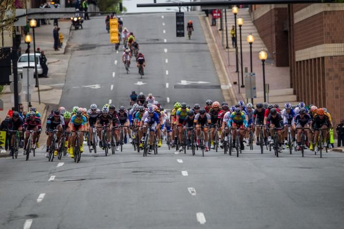 The men bunch up before the attacks begin to fly.