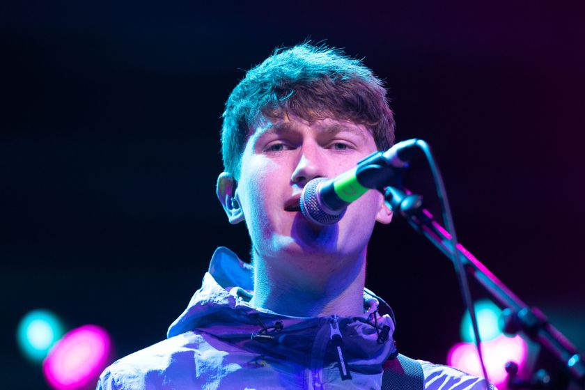 Newcastle musician Andrew Cushin is a huge Magpies fan