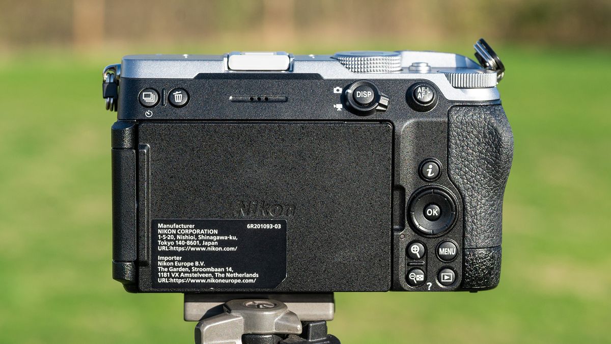 Nikon Z5IIC on a green background