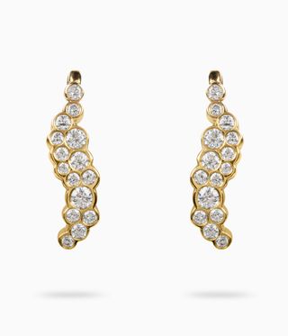 diamond earrings by Jessie Thomas