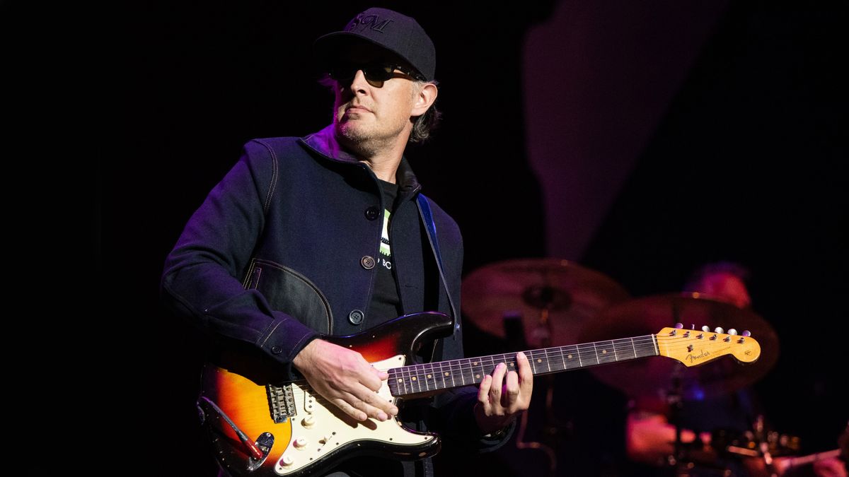 Musician Joe Bonamassa performs onstage during the &quot;Celebrating Bowie Tour&quot; at Saban Theatre on October 07, 2022 in Beverly Hills, California.