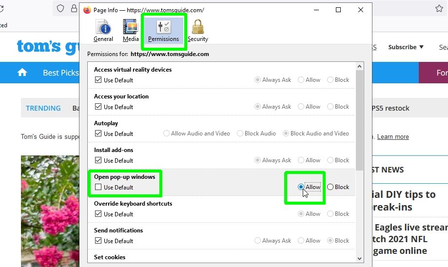How To Disable The Pop Up Blocker In Your Browser Tom S Guide   XmFUXvrkrbDGMeT8GqVEH4 970 80 