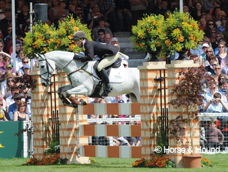 Leanmore showjumping at Badminton in 2009