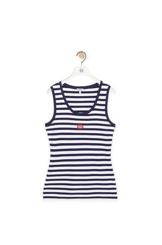 Striped Anagram Tank Top