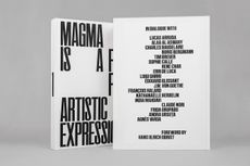 Bottega Veneta Magma book spread