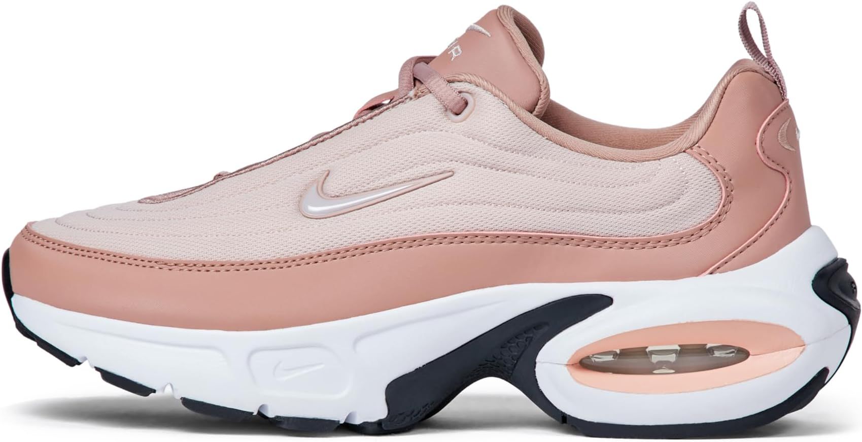 Nike, Nike Women's Air Max Portal Sneaker, Particle Pink/silt Red/white/black, 7.5