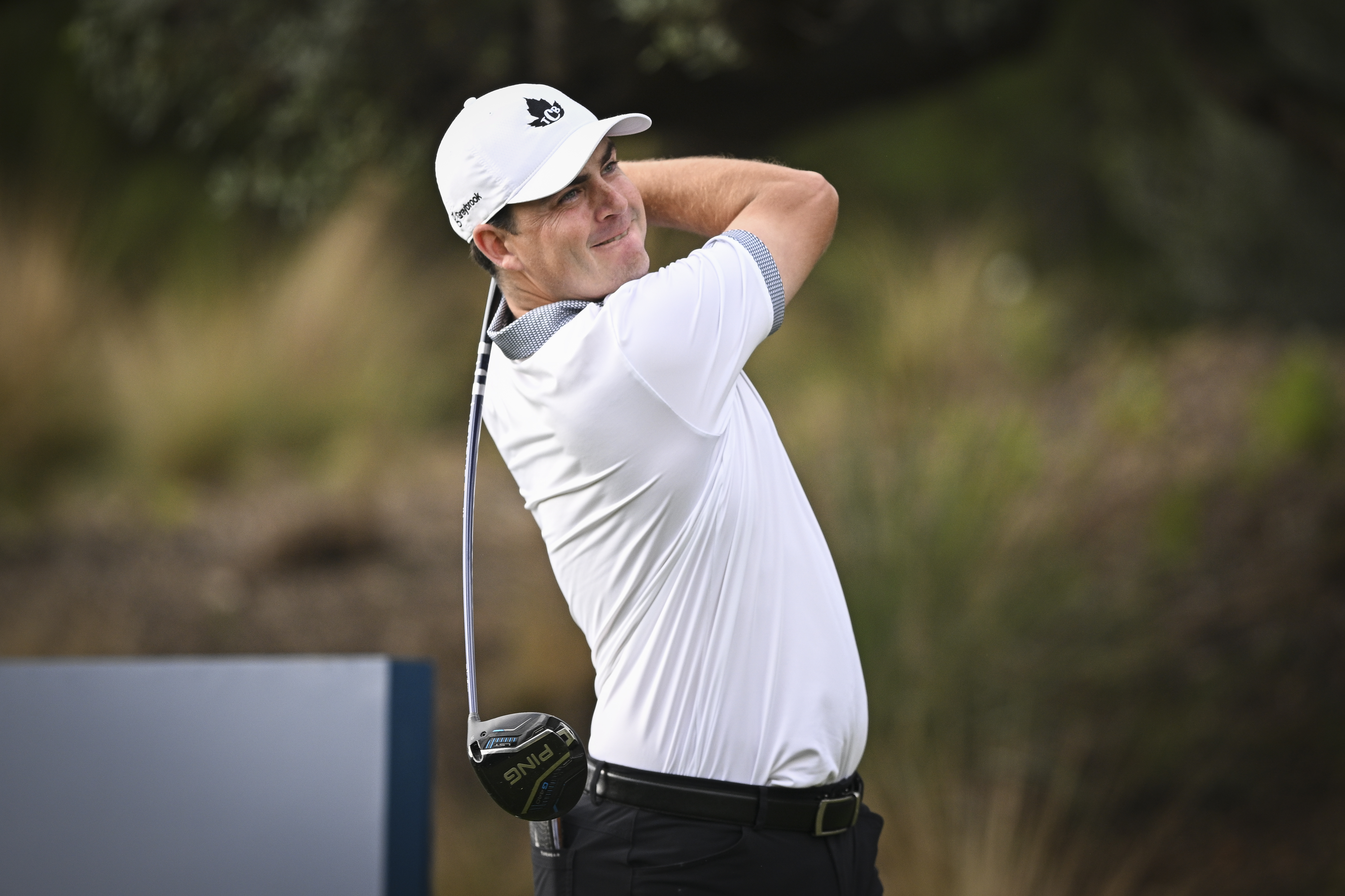 Aaron Cockerill at DP World Tour Q School in Spain