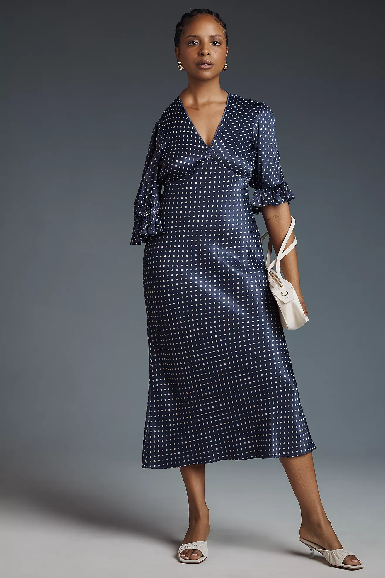 Conditions Apply V-Neck Maxi Dress
