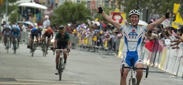 Boris Shpilevsky (Tabriz Petrochemical) adds another Asian stage win to his CV defeating Perrig Quemeneur (Team Europcar) in Nilai.