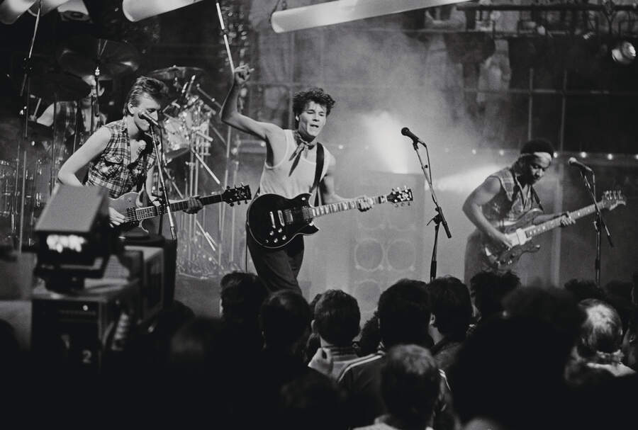 Big Country on the TV show The Tube