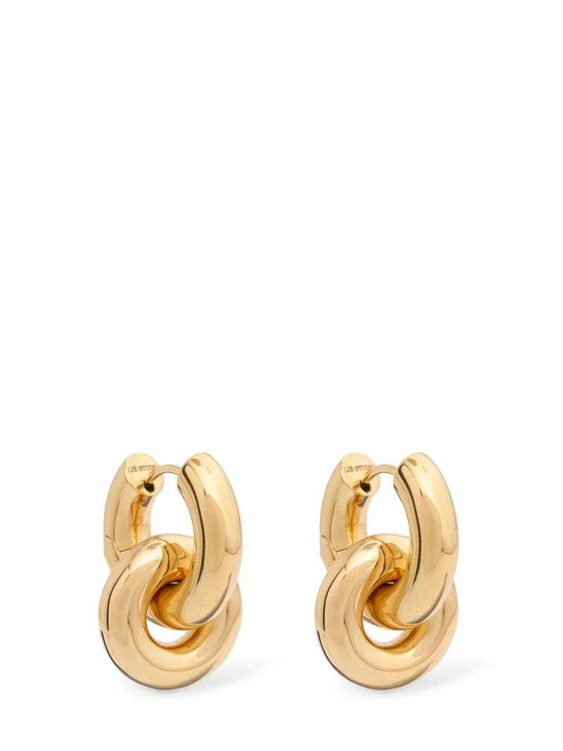 The Esther Hoop Earrings - LiÉ Studio - Women - Gold - Unique