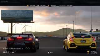 Gran Turismo 7 racetrack replay screenshot