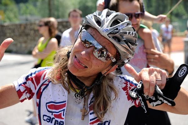 Mixed stage winner Lorenza Menapace