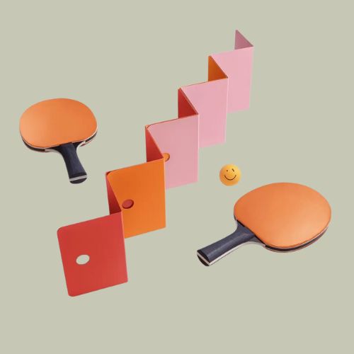 Art of Ping Pong, Sunset Artnet - Ping Pong Set