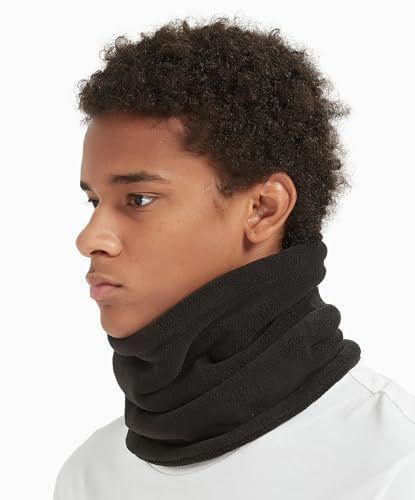 Acme Projects Soft Fleece Neck Gaiter Face Cover Scarf Neck Warmer for Cold Weather Wind-Proof for Skiing Fishing Hiking Cycling