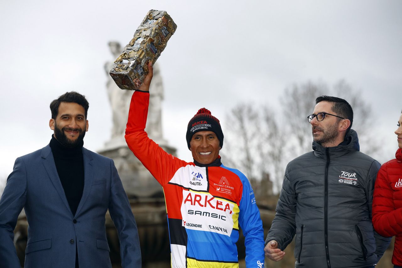 Tour de la Provence 2020 - 5th Edition - 4th stage Avignon - Aix-en-Provence 170,5 km - 16/02/2020 - Nairo Quintana (COL - Team Arkea Samsic) - photo Luca Bettini/BettiniPhoto&Acirc;&copy;2020