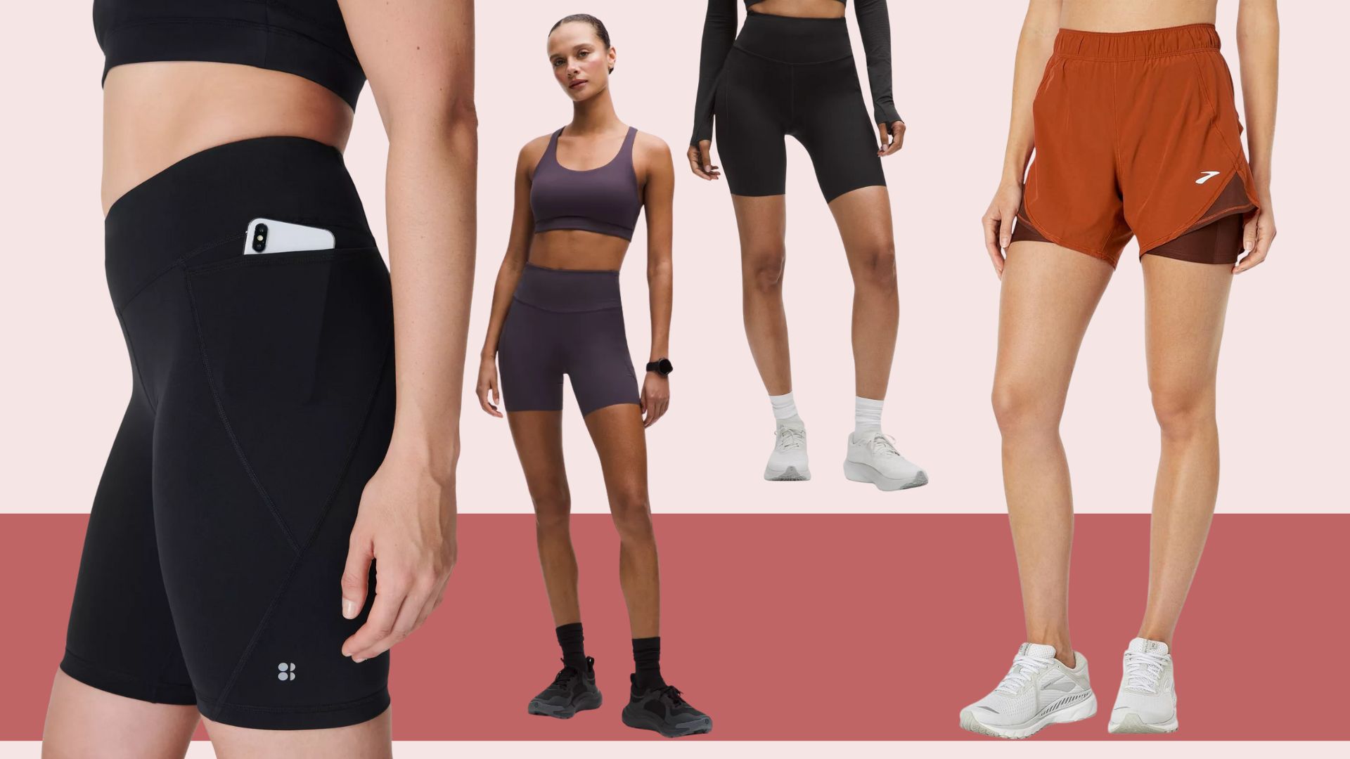 A selection of the best running shorts for women, tried and tested in 2026