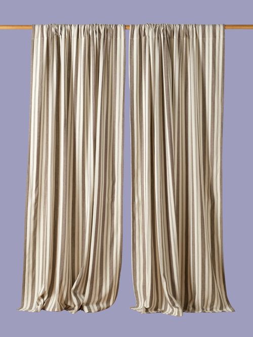 Isaac 100% Cotton Loop Top Curtain
