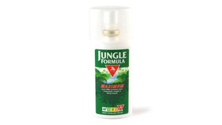 Jungle Formula Dry Protect Pump Spray insect repellent on white background