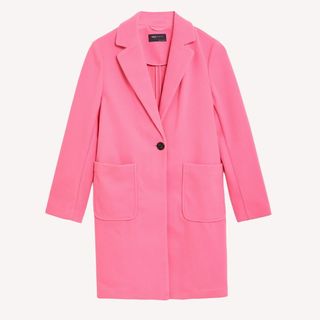 M&S pink coatigan