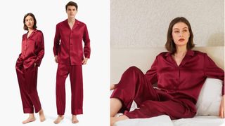 Momme Silk His & Hers Classic Silk Pajamas