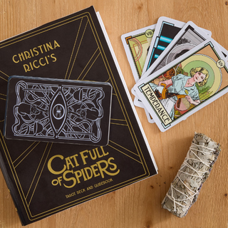 Chrstina Ricci x West Elm chic halloween tarot deck