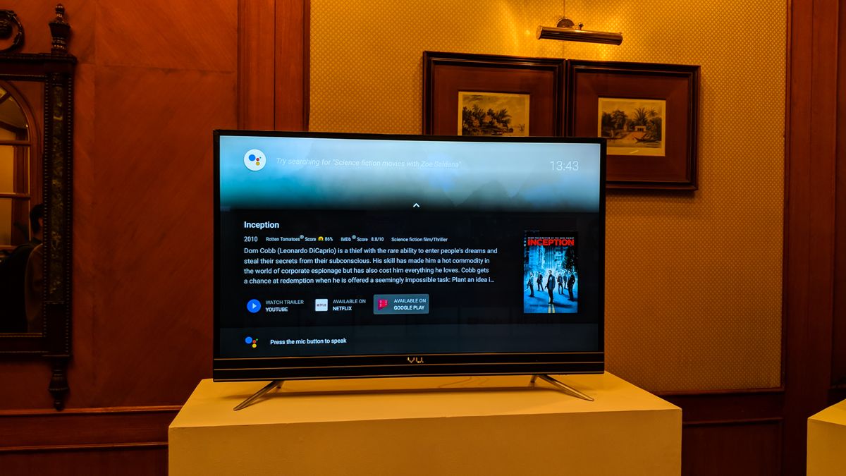 Vu ActiVoice Android TVs launched, will go on sale from March 16