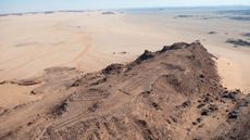 More than 1,000 of these mustatils have been documented in Arabia, and they date back around 7,000 years. 