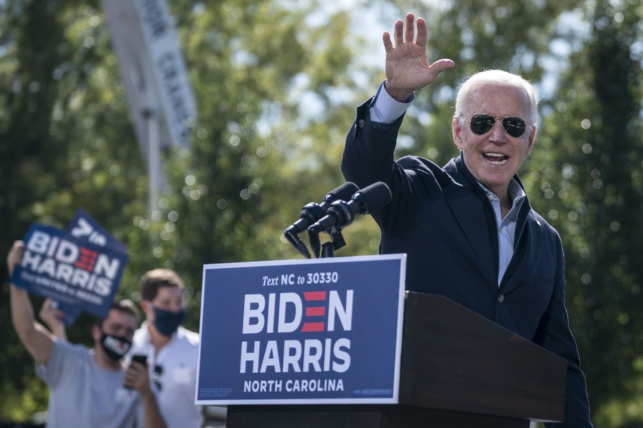 Biden in North Carolina